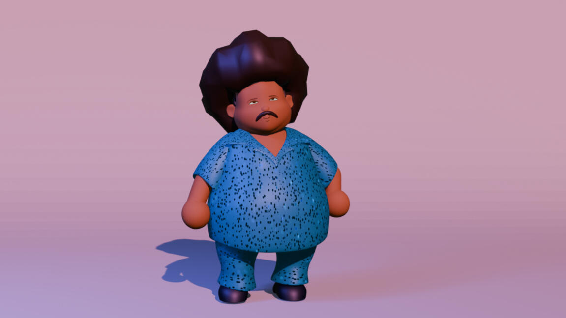 Tim Maia - modelling and rig