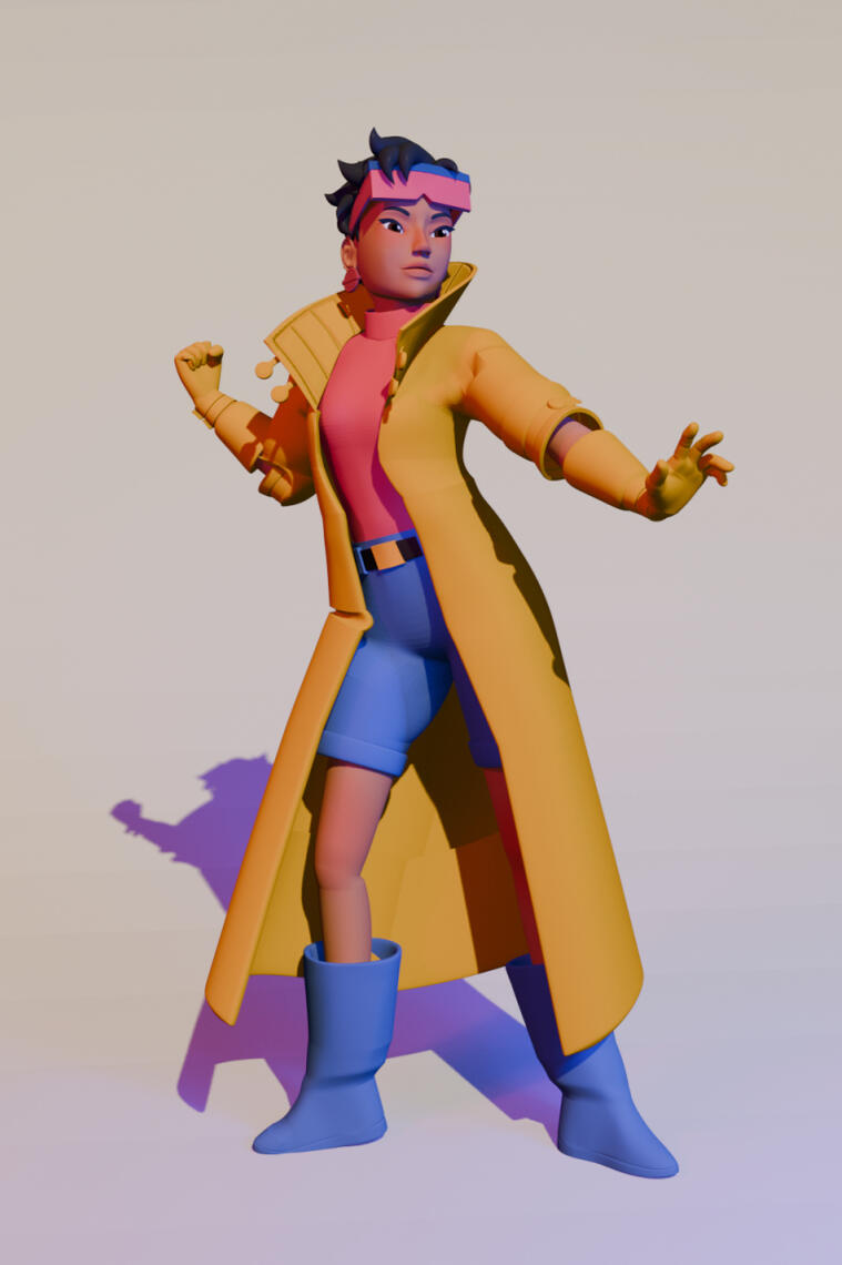 Jubilee - modelling, textures and rig