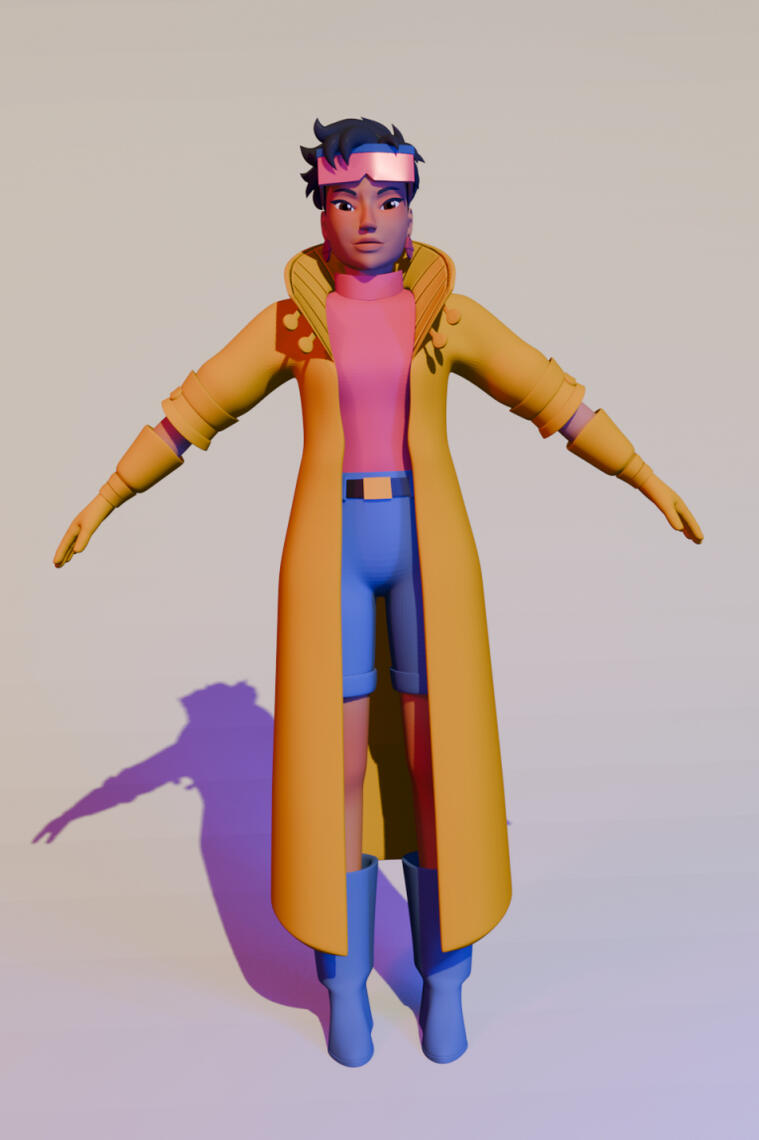 Jubilee - modelling, textures and rig